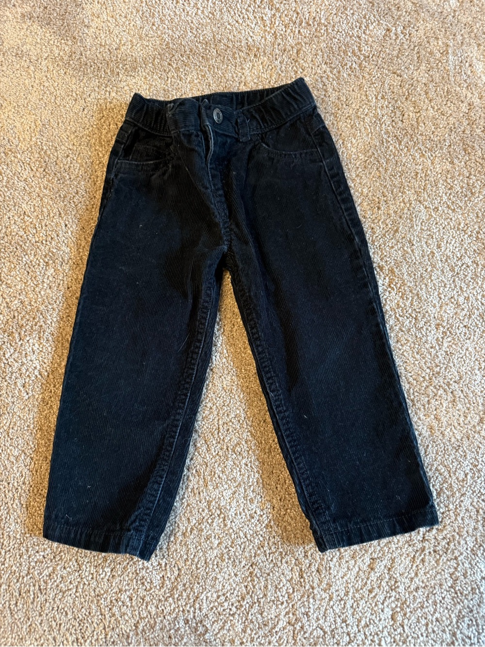 Cat & Jack Black Corduroy Kids Pants